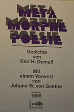 meta morphe poesie