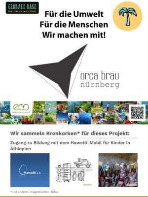 Plakat Eco Projects Hoch Orca